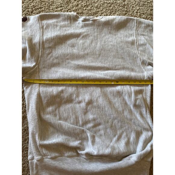 Vtg Minnesota Duluth Baseball Champion Reverse Weave Heather Gray XXL Crewneck - Picture 8 of 10